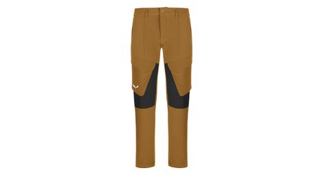 Pantalón softshell salewa puez warm cargo marrón xl