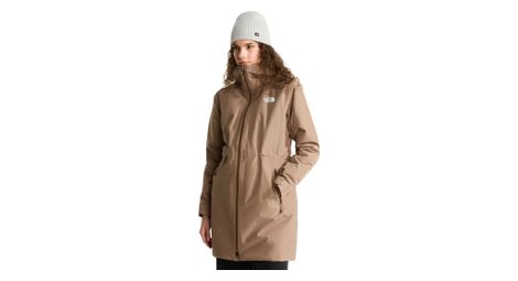 Parka The North Face Hikesteller beige para mujer
