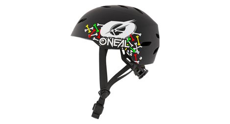 O'neal dirt lid skulls kinderhelm zwart / multi