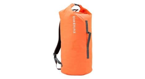 Sac à dos tube étanche 45l orange zulupack