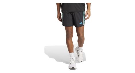 adidas performance own the run 5in black blue men s shorts