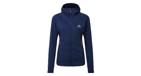 Polaire mountain equipment eclipse hooded bleu femme