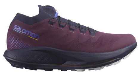 Salomon pulsar trail pro morado negro mujer