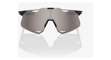100 Hypercraft Brille Gloss Schwarz Verspiegelte Glaser Hyper Versilbert