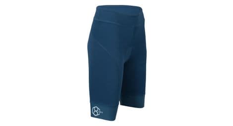 Level+ short cycliste bleu/vert femmes 8andcounting