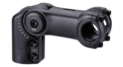 bbb highfix adjustable stem 25 4 mm black