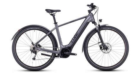 Cube nuride hybrid performance 500 allroad shimano alivio 9v 500 wh 29'' grigio  mountain bike elettrica