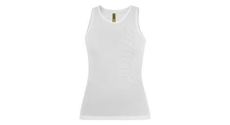 Camiseta interior sin mangas mavic hot ride + white para mujer
