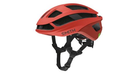 Casco smith trace mips rojo