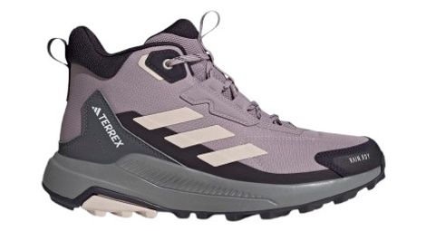 h24 adidas terrex anylander mid rain rdy violet women