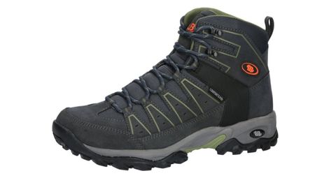 Brütting chaussures de randonnée Mount Pinos High avec comfortex - Gris avec Vert