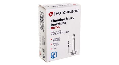 Hutchinson chambre a air route butyl 700x28 35 valve presta