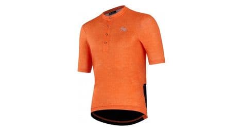 Maillot manches courtes gravel mb wear allday orange