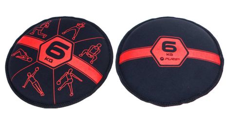 Pure2improve haltère à sable 6 kg