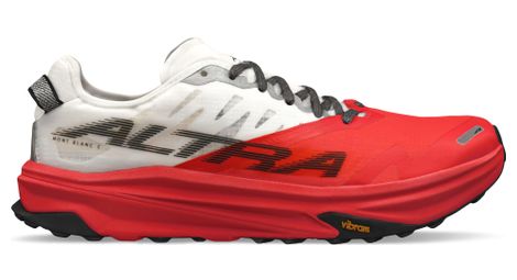 altra mont blanc carbon trail shoes red white men s