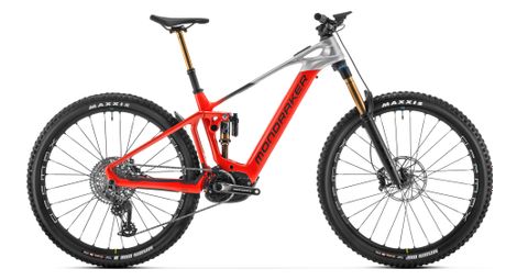 Vtt électrique tout-suspendu mondraker crafty carbon rr sram gx t-type 12v 750 wh 29 rouge gris 2024