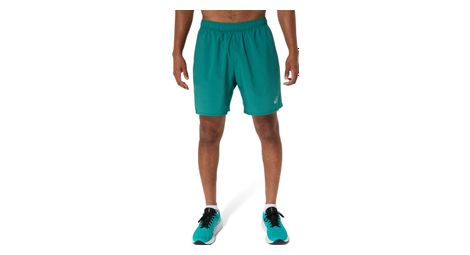 Short asics core run 7in vert homme