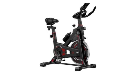 Vélo d'appartement Fitness D 10KG magnétique rouge