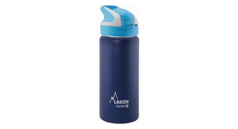 Gourde sport inox isotherme 0 5l bleu fonce