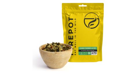 Pasto liofilizzato Firepot Gumbo alle erbe con riso - 110 g