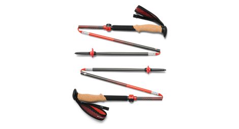 Bastoncini da trekking Black Diamond Pursuit Carbon FLZ arancioni