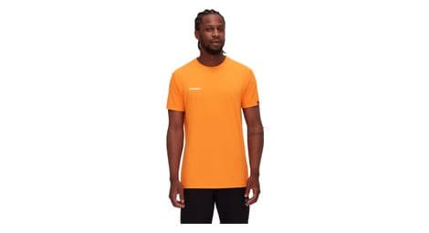 Mammut massone sport orange technical t-shirt