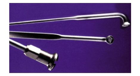 Boîte de 100 rayons en acier inoxydable buchel nirosta