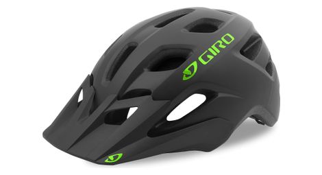 Casque enfant giro tremor noir vert