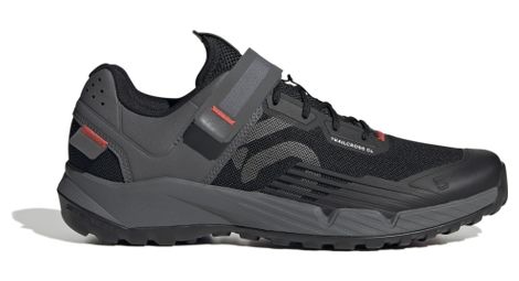 Chaussures vtt adidas five ten 5.10 trailcross clip-in noir/gris/rouge