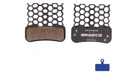 Plaquettes de freins Brakco AIRPADS pour SHIMANO BR-RS805/B