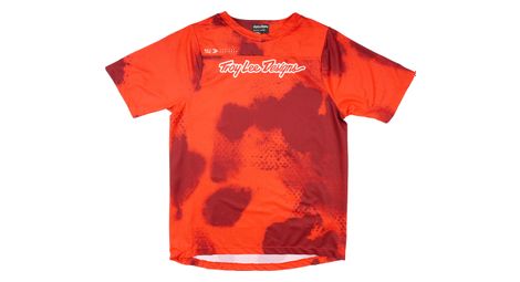 Maillot de manga corta infantil troy lee designs skyline youth rojo