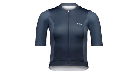 Maillot manches courtes femme poc cadence bleu
