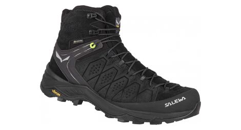 Salewa alp trainer 2 mid gore-tex wanderschuhe schwarz