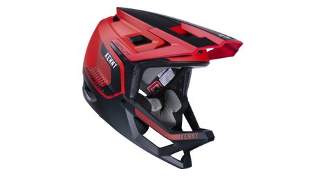 Casco integral kenny split rojo