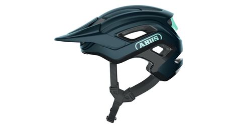 Casco abus cliffhanger para ciclismo de montaña azul