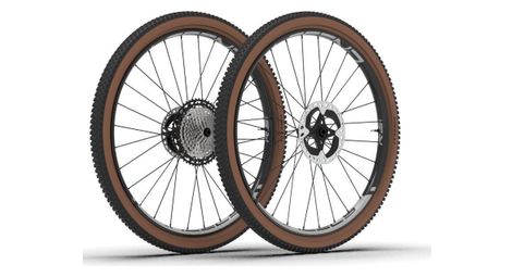 Paire de roues legend wheels 29 marathon rs4 - 15x110 - 12x148mm - dt 350 boost - disc centerlock - shimano / sram