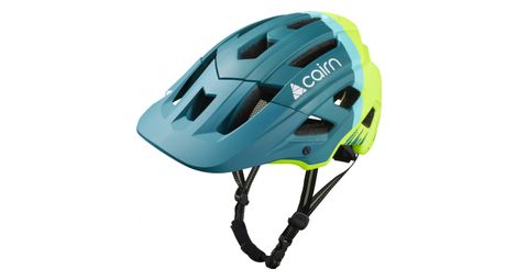 Casco mtb invernale cairn dust ii neon / azzurro