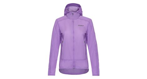 Veste Coupe-Vent Gore-Wear Fernflow Violet Femme