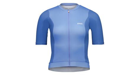 Maillot manches courtes femme poc cadence bleu