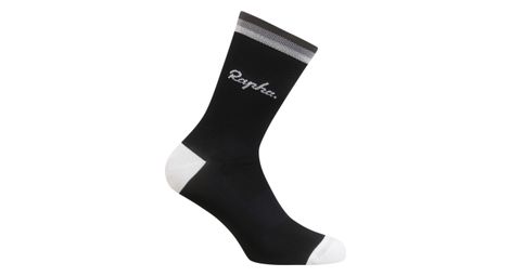 Socken Rapha Logo Schwarz/Grau