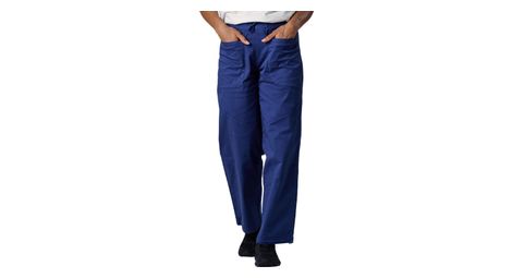 Pantalon Looking For Wild Alta Femme Bleu