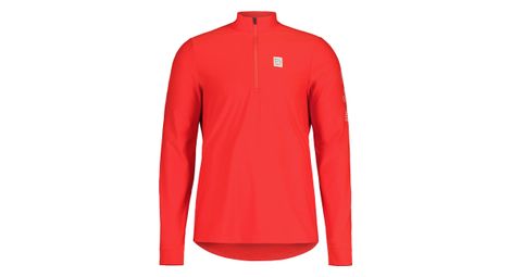 Haut manches longues maloja goldammerm rouge