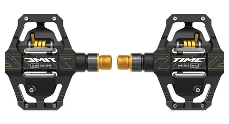 Time speciale 12 small clipless pedals black gold