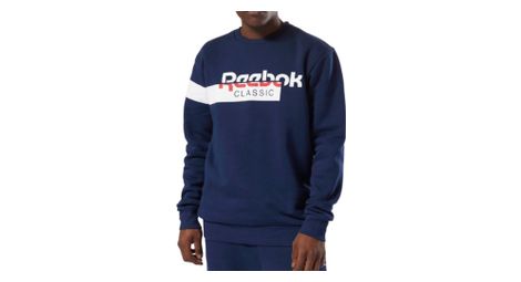 Dis fleece homme sweat marine reebok