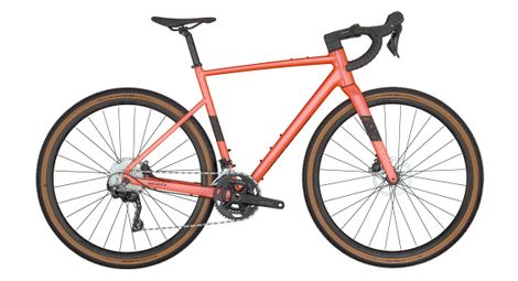 Scott speedster gravel 40 bicicleta gravel shimano grx 10s 700 mm naranja