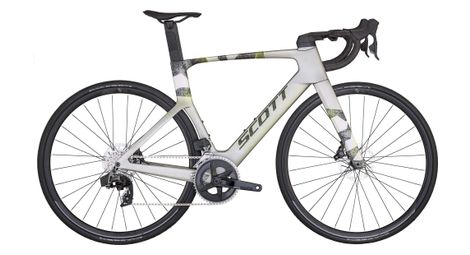 Scott Foil RC 30 Bici da Strada Sram Rival AXS 12V 700mm Grigio/Giallo 2025
