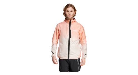 Adidas terrex xperior light orange giacca antivento da uomo