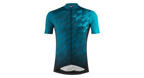 Loeffler maillot cycliste manches courtes M Bike Jersey FZ Zack Mid Dark Petrol - Bleu