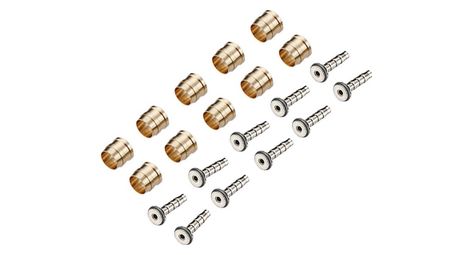 Kit de olivas y plaquitas tektro de ø5,5mm para auriga+ y twin+ (x10)