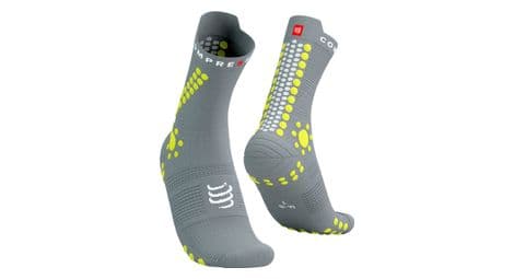 Compressport pro racing socks v4.0 trail alloy grey